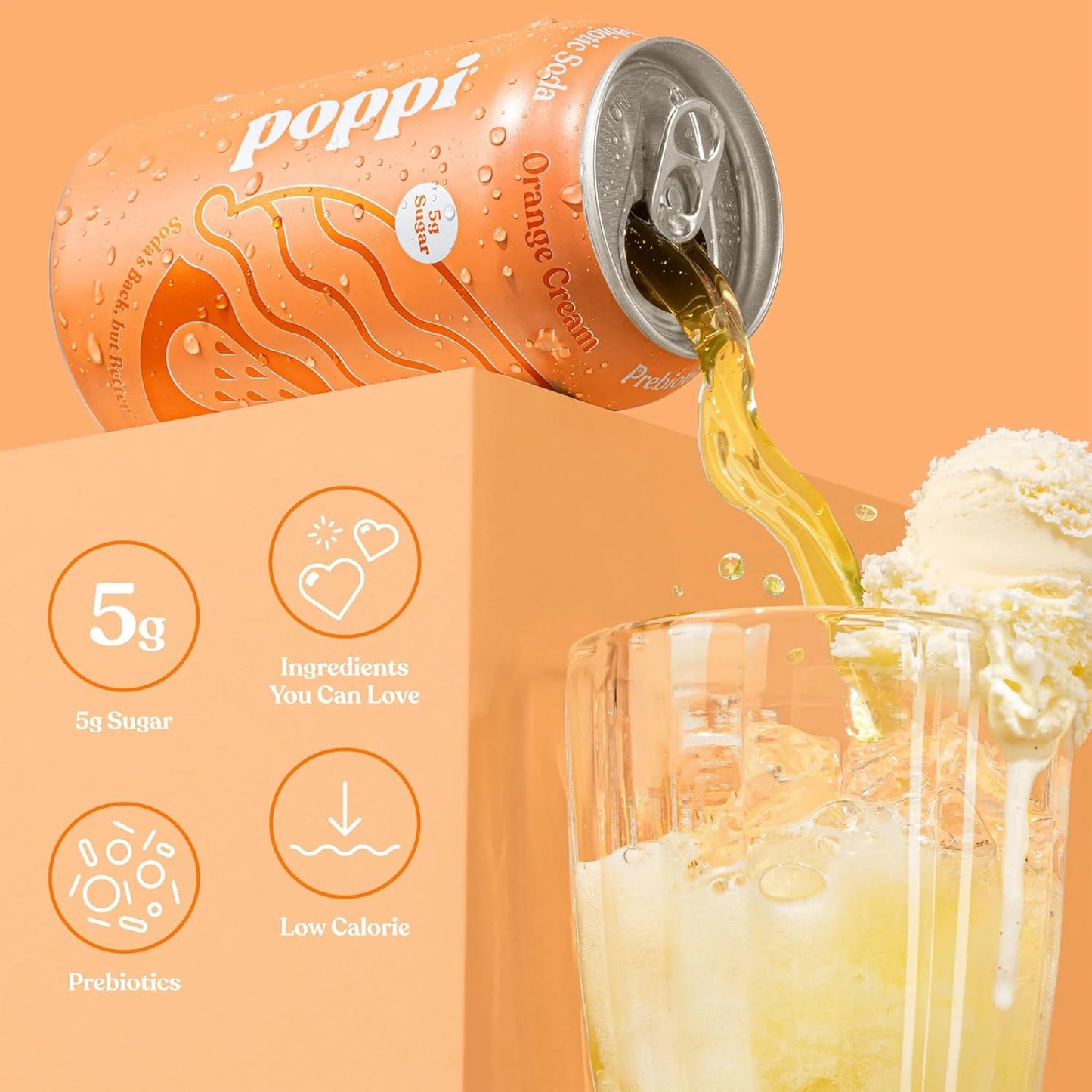Poppi Prebiotic Soda, Crowd Pleasers, 12 Oz, 12 Pack