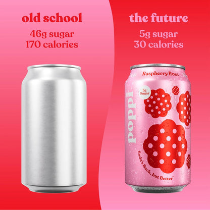Poppi Prebiotic Soda, Trend Setters, 12 Oz, 12 Pack