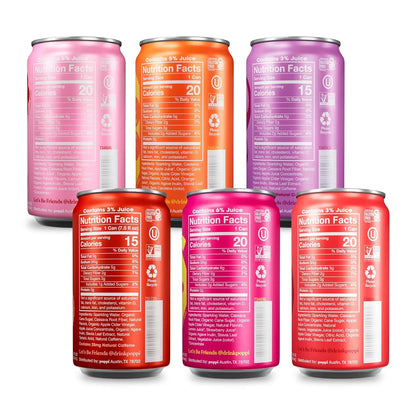 Poppi Prebiotic Soda, Mini Stars, 7.5 Oz, 12 Pack