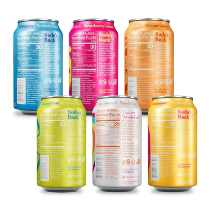 Poppi Prebiotic Soda, Bombshells, 12 Oz, 12 Pack